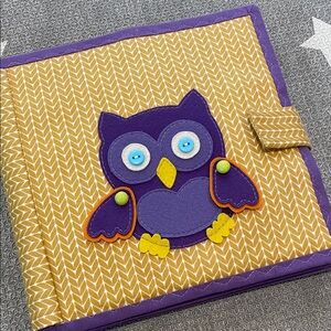 Sketch Design Interactive Quiet Fabric Book